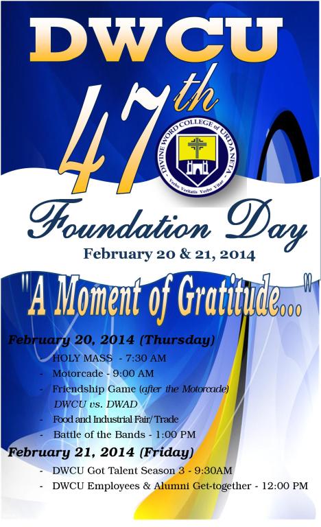 DWCU 47th Foundation DAY
